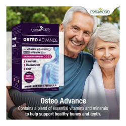 Natures Aid Osteo Advance Bone Support Formula 60's Tablets Natures Aid Osteo Advance Bone Support Formula 60's Tablets