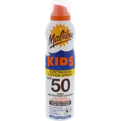 Malibu Kids Continuous SPF 50 Lotion Spray 175ml Malibu Kids Continuous SPF 50 Lotion Spray 175ml