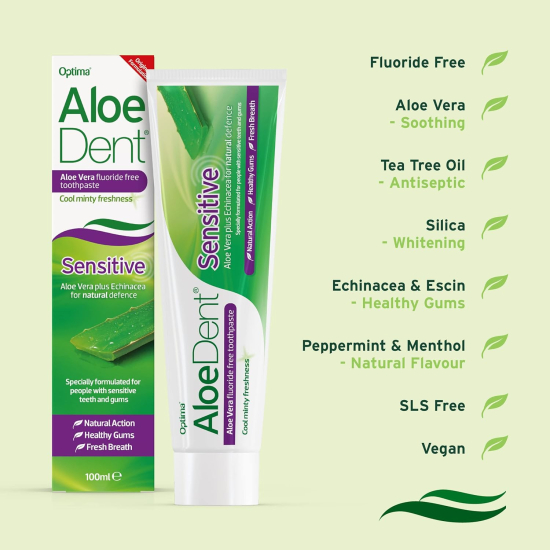 Aloe Dent Toothpaste Sensitive 100 ml