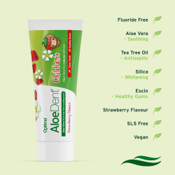 Aloe Dent Toothpaste Childrens 50 ml Aloe Dent Toothpaste Childrens 50 ml