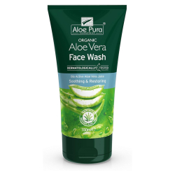 Aloe Pura Organic Aloe Vera Face Wash 150ml Aloe Pura Organic Aloe Vera Face Wash 150ml