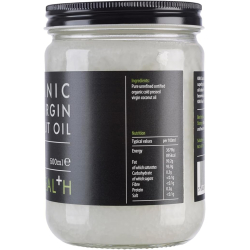 Kiki Health Organic Coconut Oil I? 1/2 500ml Kiki Health Organic Coconut Oil I? 1/2 500ml
