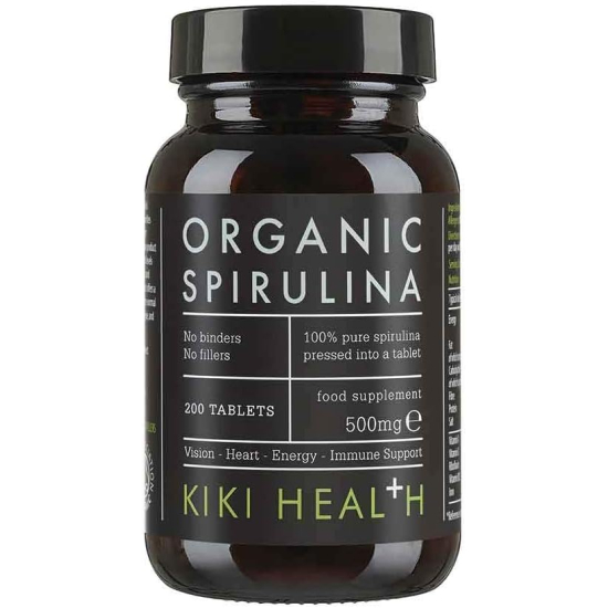 Kiki Health Organic Spirulina 200 Tablets