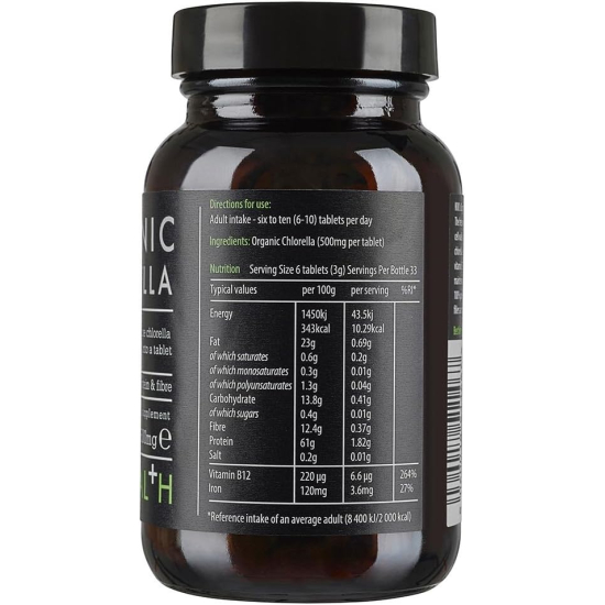 Kiki Health Organic Chlorella 200 Tablets