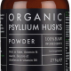 Kiki Health Organic Psyllium Husks 120 Vegetarian Capsules 