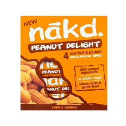 Nakd Peanut Delight 35g Multipack 4pcs Nakd Peanut Delight 35g Multipack 4pcs