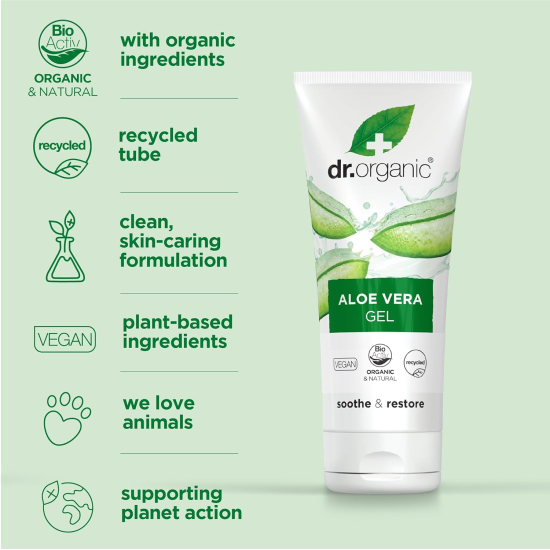 Dr.Organic  Aloe Vera Gel 200 ml