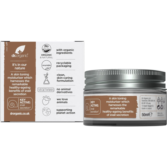 Dr. Organic Snail Gel Cream 50 ml