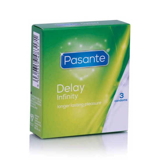 Pasante Delay Condoms 3pcs