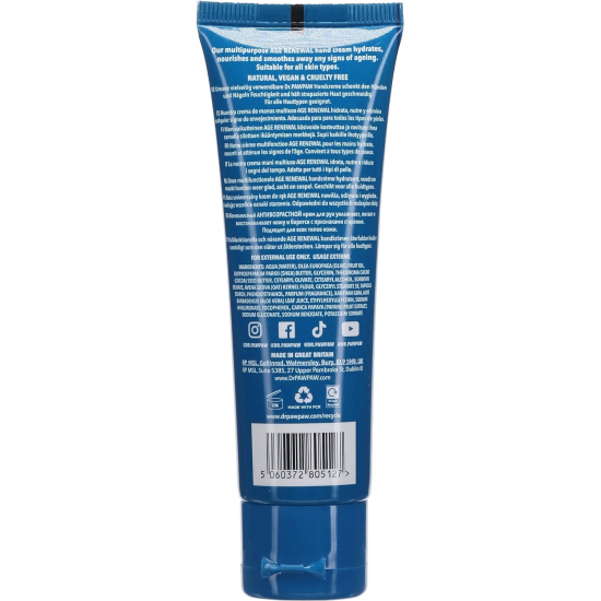 Dr Pawpaw Age Renewal Nourishing Hand Cream 50ml