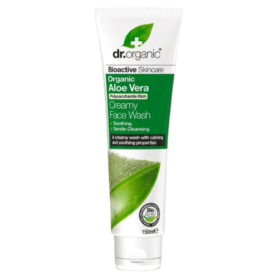 Dr Organic Aloe Vera Creamy Face Wash 150ml