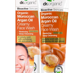 Dr.Organic Moroccan Argan Oil Creamy Face Wash, 50 ml Dr.Organic Moroccan Argan Oil Creamy Face Wash, 50 ml
