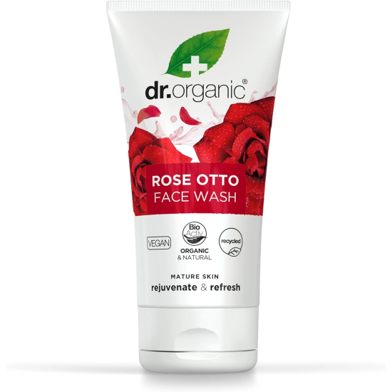 Dr.Organic Rose Otto Creamy Face Wash-150ml