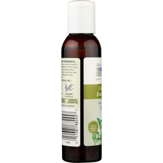 Aura Cacia Clearing Eucalyptus Body Oil 118 ml