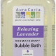 Aura Cacia Relaxing Lavender Bubble Bath, 384 ml