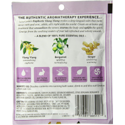 Aura Cacia Euphoric Ylang Ylang Mineral Bath 70.9g Aura Cacia Euphoric Ylang Ylang Mineral Bath 70.9g