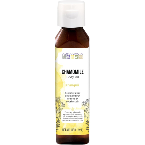 Aura Cacia Tranquil Chamomile Body Oil 118 ml