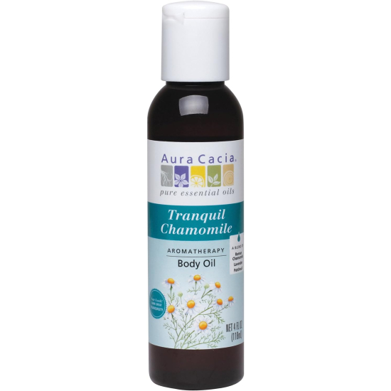 Aura Cacia Tranquil Chamomile Body Oil 118 ml