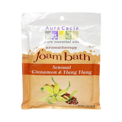 Aura Cacia Sensual Cinnamon & Ylang Ylang Foambath 70.9g Aura Cacia Sensual Cinnamon & Ylang Ylang Foambath 70.9g