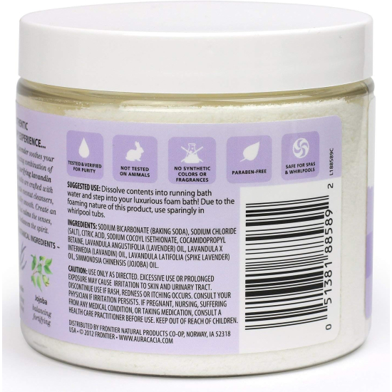 Aura Cacia Relaxing Lavender Foam Bath 397g