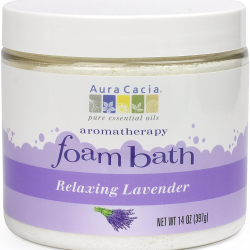 Aura Cacia Relaxing Lavender Foam Bath 397g Aura Cacia Relaxing Lavender Foam Bath 397g