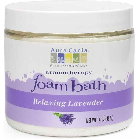 Aura Cacia Relaxing Lavender Foam Bath 397g