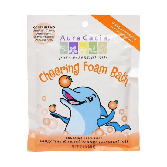 Aura Cacia Cheering Foam Bath 70.9g