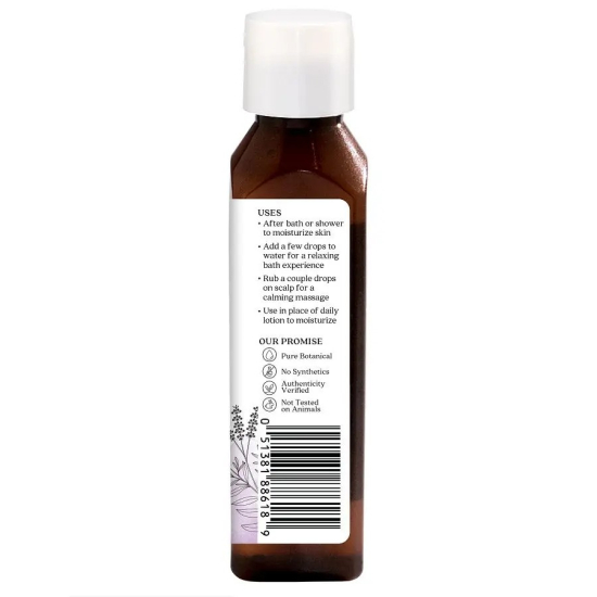 Aura Cacia Relaxing Lavender Body Oil 118 ml