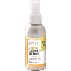 Aura Cacia Refreshing Tangerine / Grapefruit Mist 118 ml Aura Cacia Refreshing Tangerine / Grapefruit Mist 118 ml