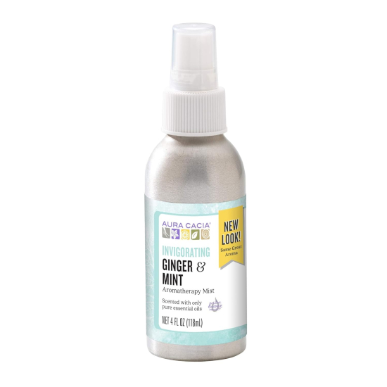 Aura Cacia Invigorating Ginger/Mint Mist 118 ml