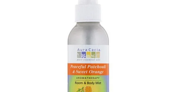 Aura Cacia Peaceful Patchouli Sweet Orange Mist 118 ml