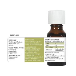 Aura Cacia Anise Essential Oil 15 ml Aura Cacia Anise Essential Oil 15 ml