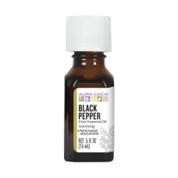 Aura Cacia Black Pepper Essential Oil 15 ml Aura Cacia Black Pepper Essential Oil 15 ml