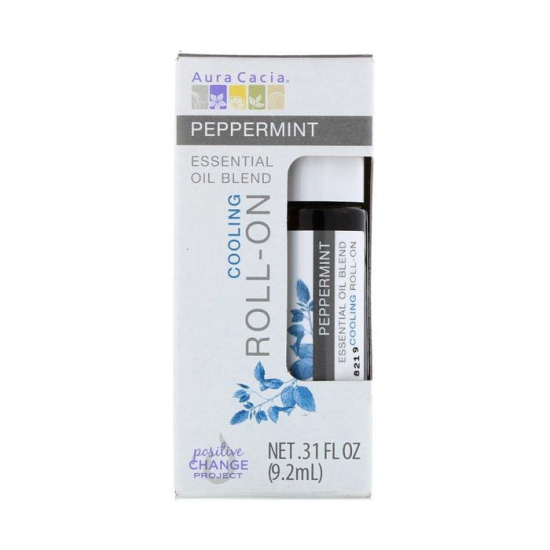 Aura Cacia Peppermint Roll-On 9.2 ml