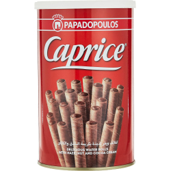 Papadopoulos Caprice Classic Wafer Rolls 250g Papadopoulos Caprice Classic Wafer Rolls 250g