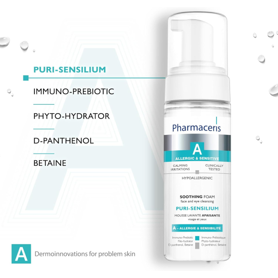 Pharmaceris A Puri-Sensilium Gentle Cleansing Face Foam 150 ml