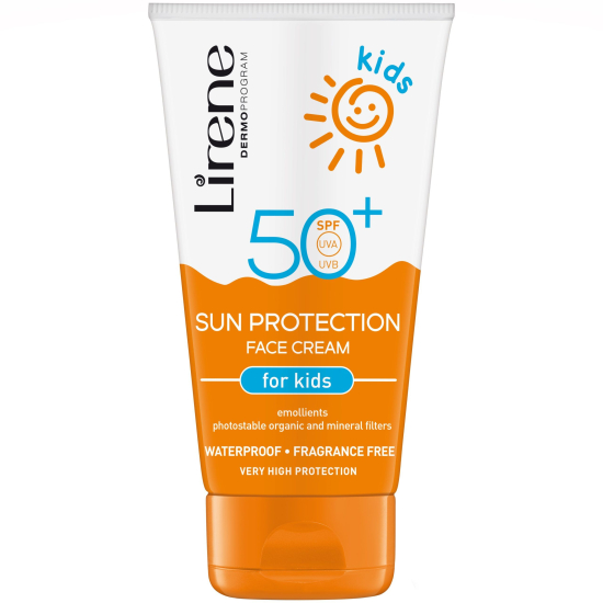 Lirene Sun Protection Face Cream 50spf For Kids 50 ml