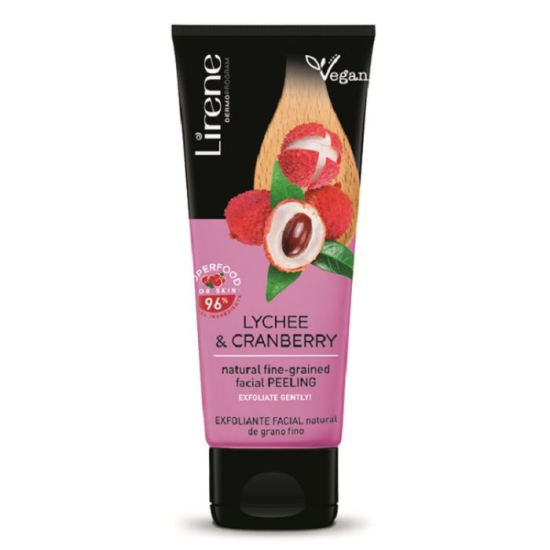 Lirene Lychee & Cranberry Facial Peeling 75ml