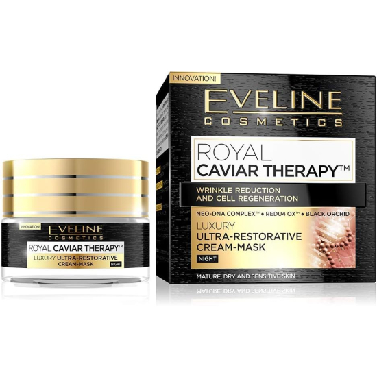 Eveline Royal Caviar Therapy Night Cream-Mask 50ml