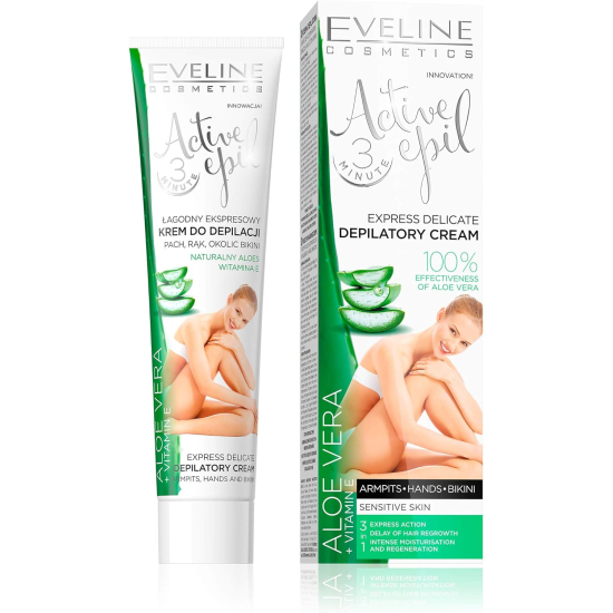 Eveline Active Epil Depilatory Cream- Sensitive Skin 125 ml