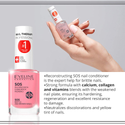 Eveline Cosmetics SOS Brittle And Broken Nails 12 ml Eveline Cosmetics SOS Brittle And Broken Nails 12 ml