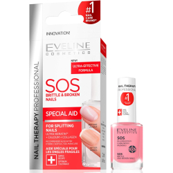 Eveline Cosmetics SOS Brittle And Broken Nails 12 ml Eveline Cosmetics SOS Brittle And Broken Nails 12 ml