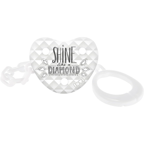 Lovi Soother Holder Chain Diamond