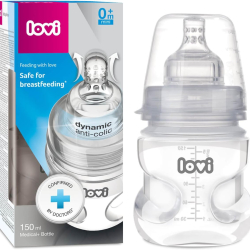 Lovi Medical+ Bottle With Dynamic Teat 150ml 0m+ Lovi Medical+ Bottle With Dynamic Teat 150ml 0m+