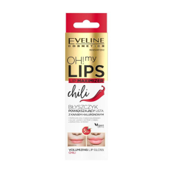Eveline Cosmetics Oh! My Lips Lip Maximizer Chili 4.5 ml  Eveline Cosmetics Oh! My Lips Lip Maximizer Chili 4.5 ml