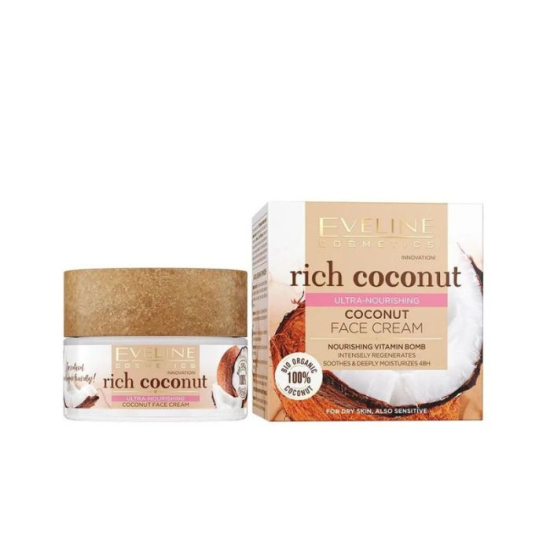 Eveline Rich Coconut Ultra-Nourish Coconut Face Cream 50ml