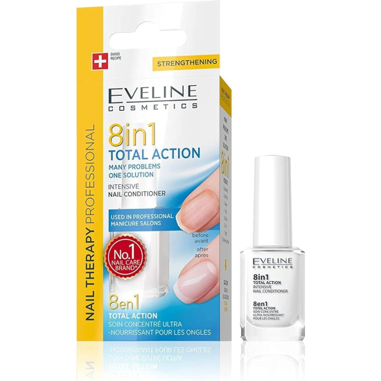 Eveline Spa Nail Total Action 8 In 1 12 ml