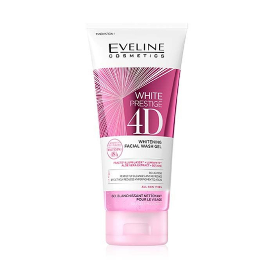 Eveline White Prestige 4D Whitening Facial Wash Gel 100 ml