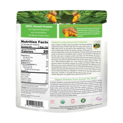 Organic Traditions Probiotic Super Greens With Turmeric 100g