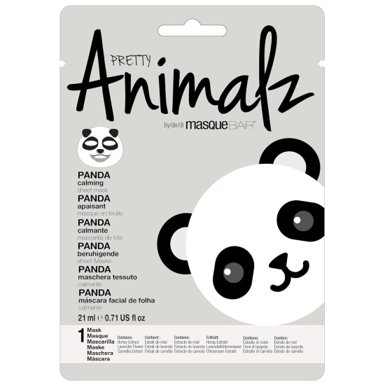 Masque Bar Pretty Animalz Panda Calming Sheet Mask